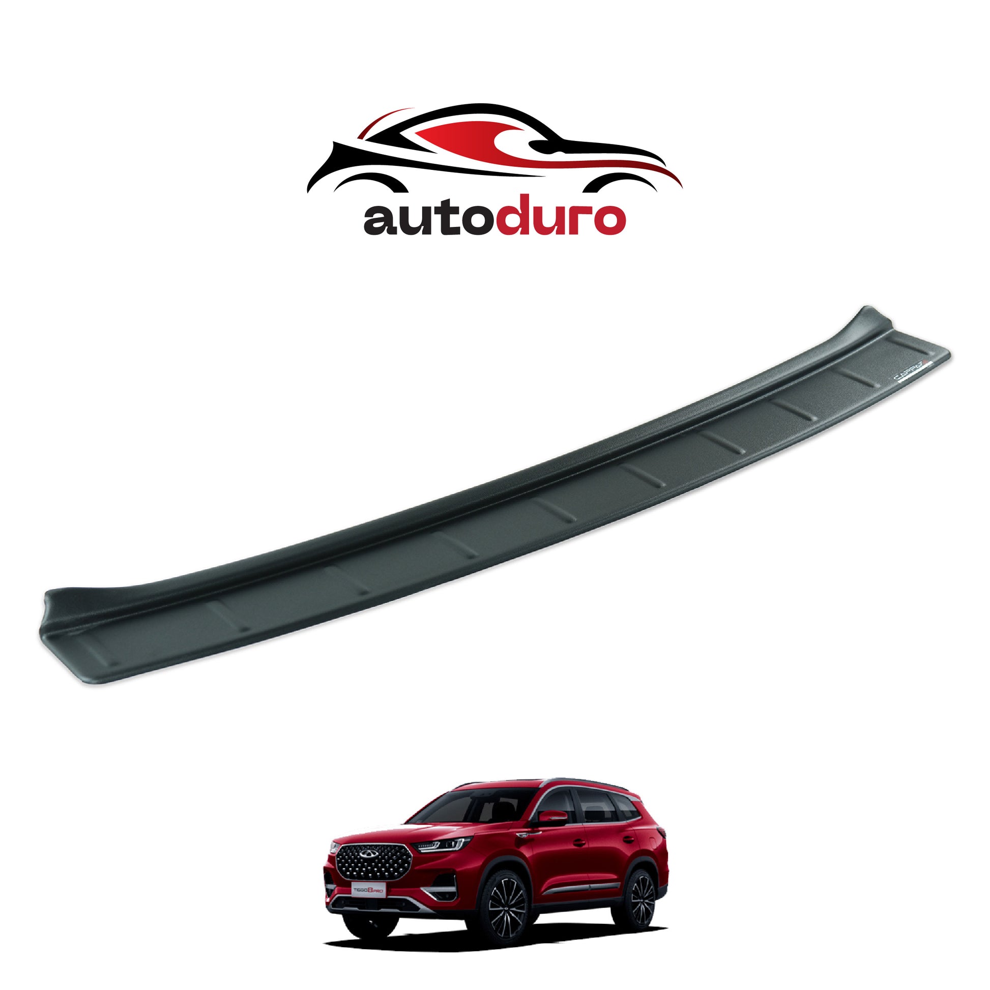 Autoduro Chery Tiggo 8 Pro 2023 Onwards Rear Bumper Sill Protector Matt - 39170123-010500-20010402_3