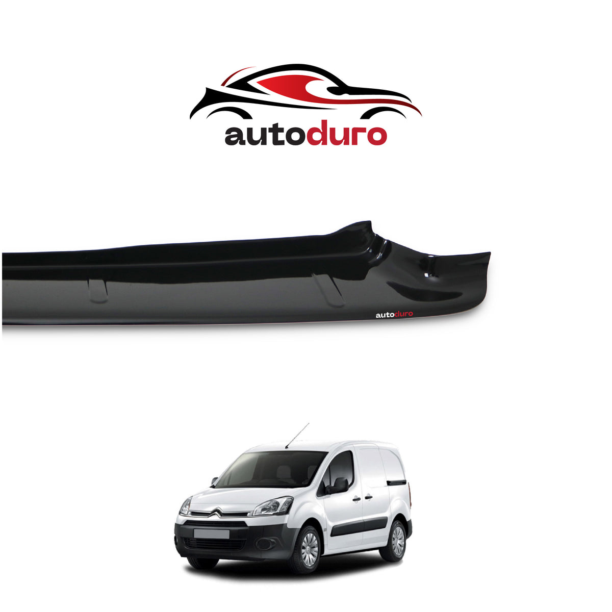 Autoduro Citroen Berlingo 2009 - 2018 Rear Bumper Sill Protector Gloss - 39200109-010500-20010101_2
