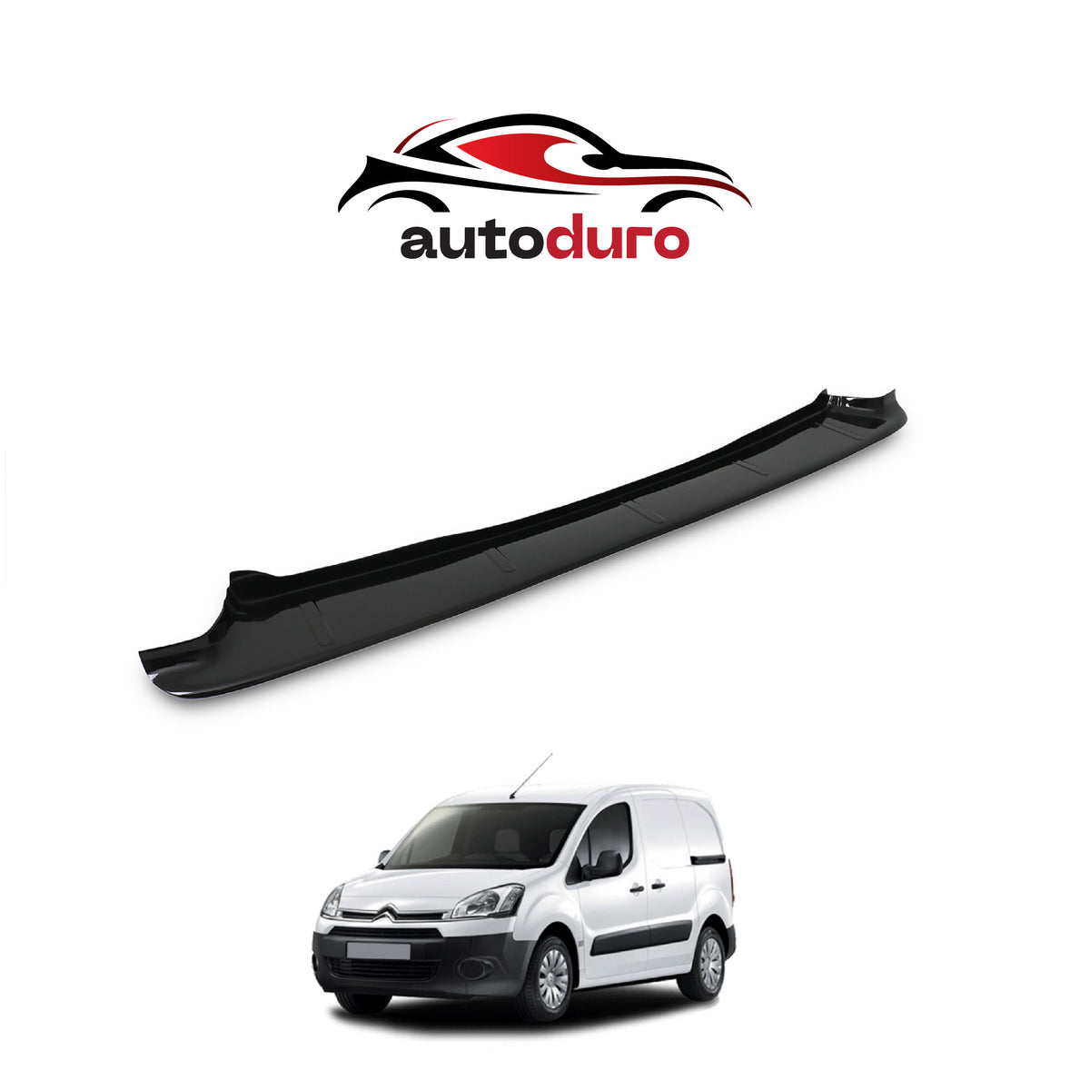 Autoduro Citroen Berlingo 2009 - 2018 Rear Bumper Sill Protector Gloss - 39200109-010500-20010101_3
