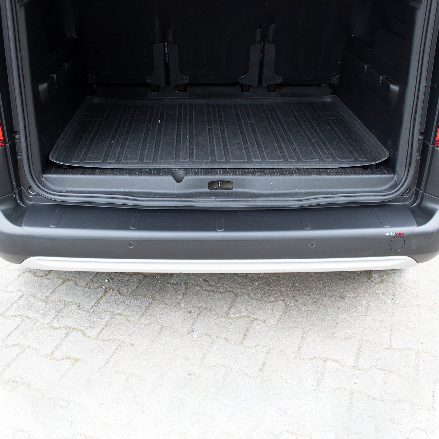 Autoduro Citroen Berlingo 2019 Onwards Rear Bumper Sill Protector Matt - 39200119-010500-20010402_10