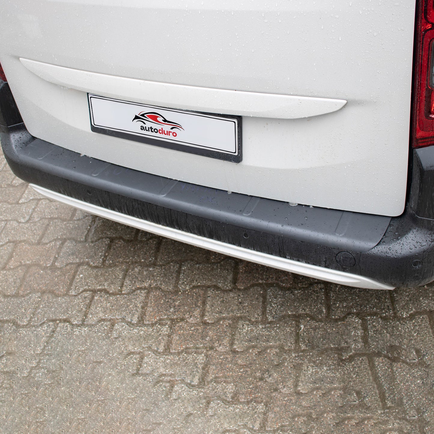 Autoduro Citroen Berlingo 2019 Onwards Rear Bumper Sill Protector Matt - 39200119-010500-20010402_5