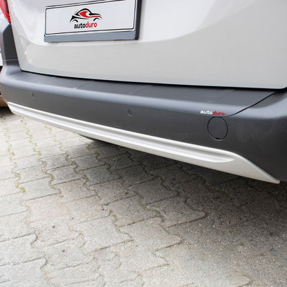 Autoduro Citroen Berlingo 2019 Onwards Rear Bumper Sill Protector Matt - 39200119-010500-20010402_8