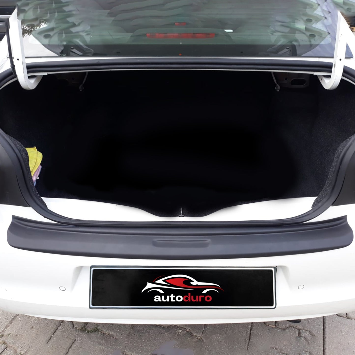 Autoduro Citroen C-Elysee 2013 Onwards Rear Bumper Sill Protector Matt - 39200213-010500-20010402_4