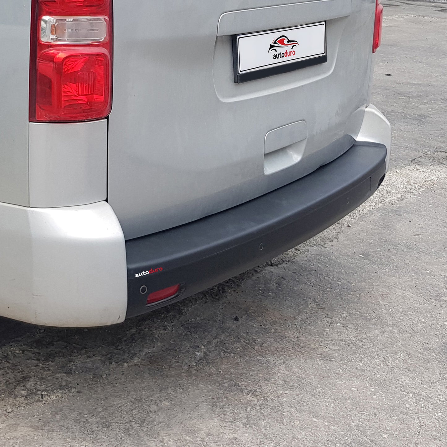 Autoduro Citroen Jumpy 2017 Onwards Rear Bumper Sill Protector Matt - 39200617-010500-20010402_7