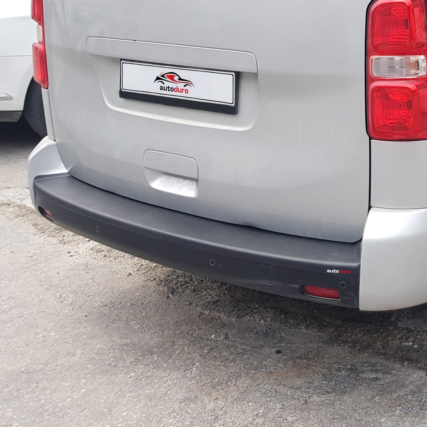 Autoduro Citroen Jumpy 2017 Onwards Rear Bumper Sill Protector Matt - 39200617-010500-20010402_8