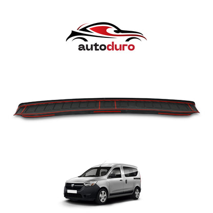 Autoduro Dacia Dokker 2013 Onwards Rear Bumper Sill Protector Matt - 39210113-010500-20010402_5
