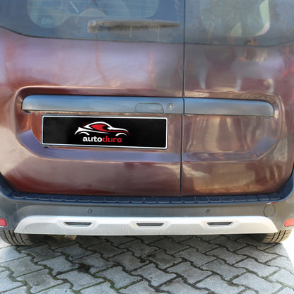 Autoduro Dacia Dokker 2013 Onwards Rear Bumper Sill Protector Matt - 39210113-010500-20010402_6