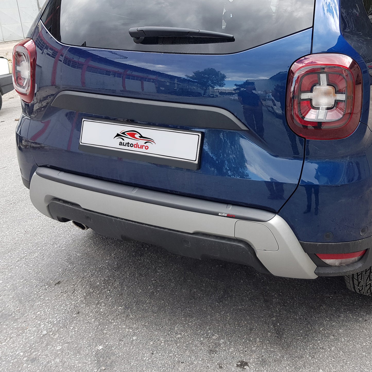 Autoduro Dacia Duster 2018 - 2024 Rear Bumper Sill Protector Matt - 39210218-010500-20010402_4