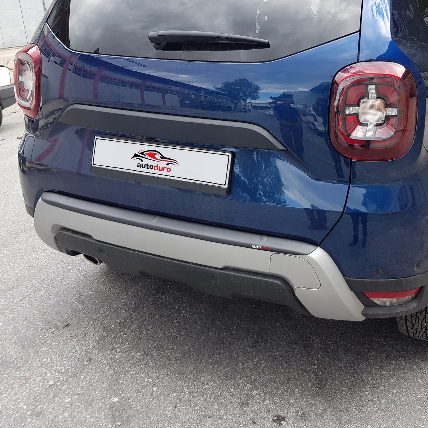 Autoduro Dacia Duster 2018 - 2024 Rear Bumper Sill Protector Matt - 39210218-010500-20010402_4