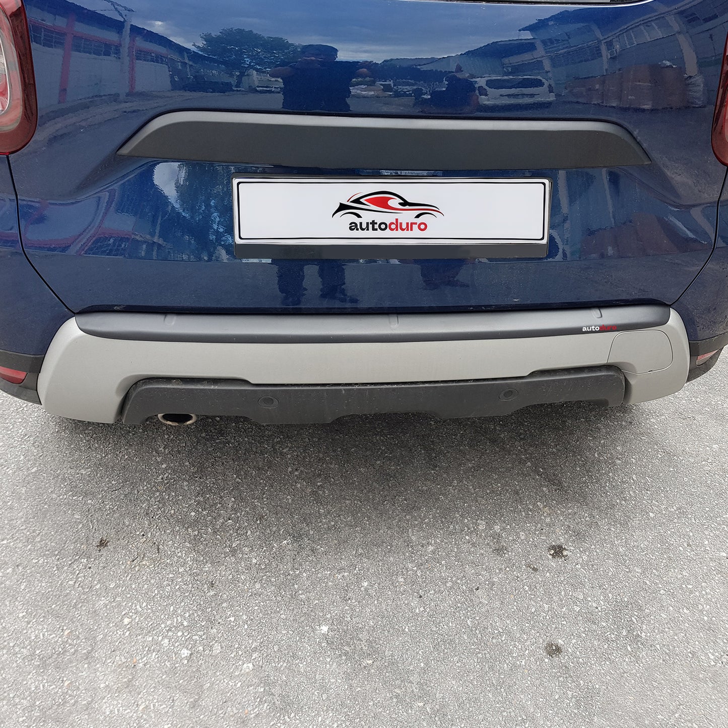 Autoduro Dacia Duster 2018 - 2024 Rear Bumper Sill Protector Matt - 39210218-010500-20010402_5
