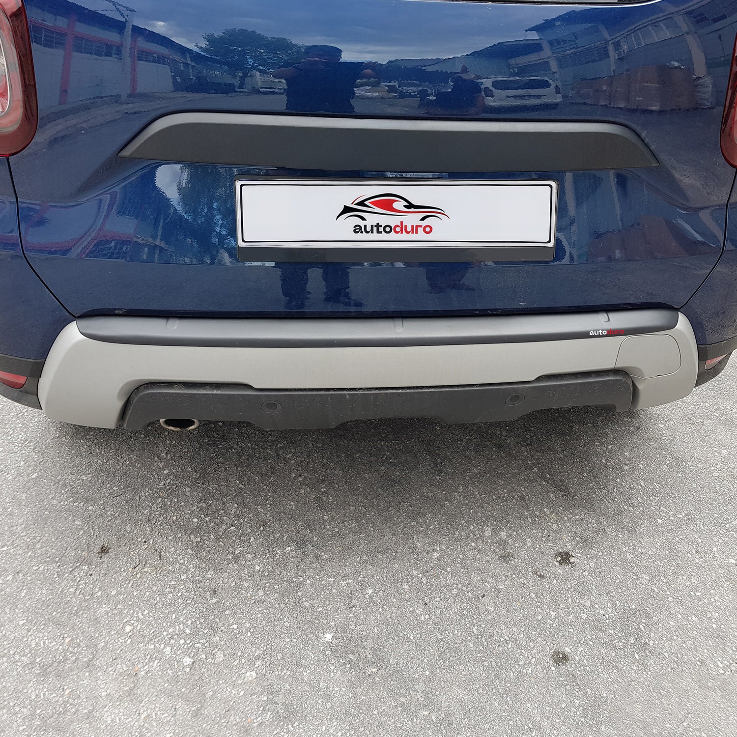 Autoduro Dacia Duster 2018 - 2024 Rear Bumper Sill Protector Matt - 39210218-010500-20010402_5