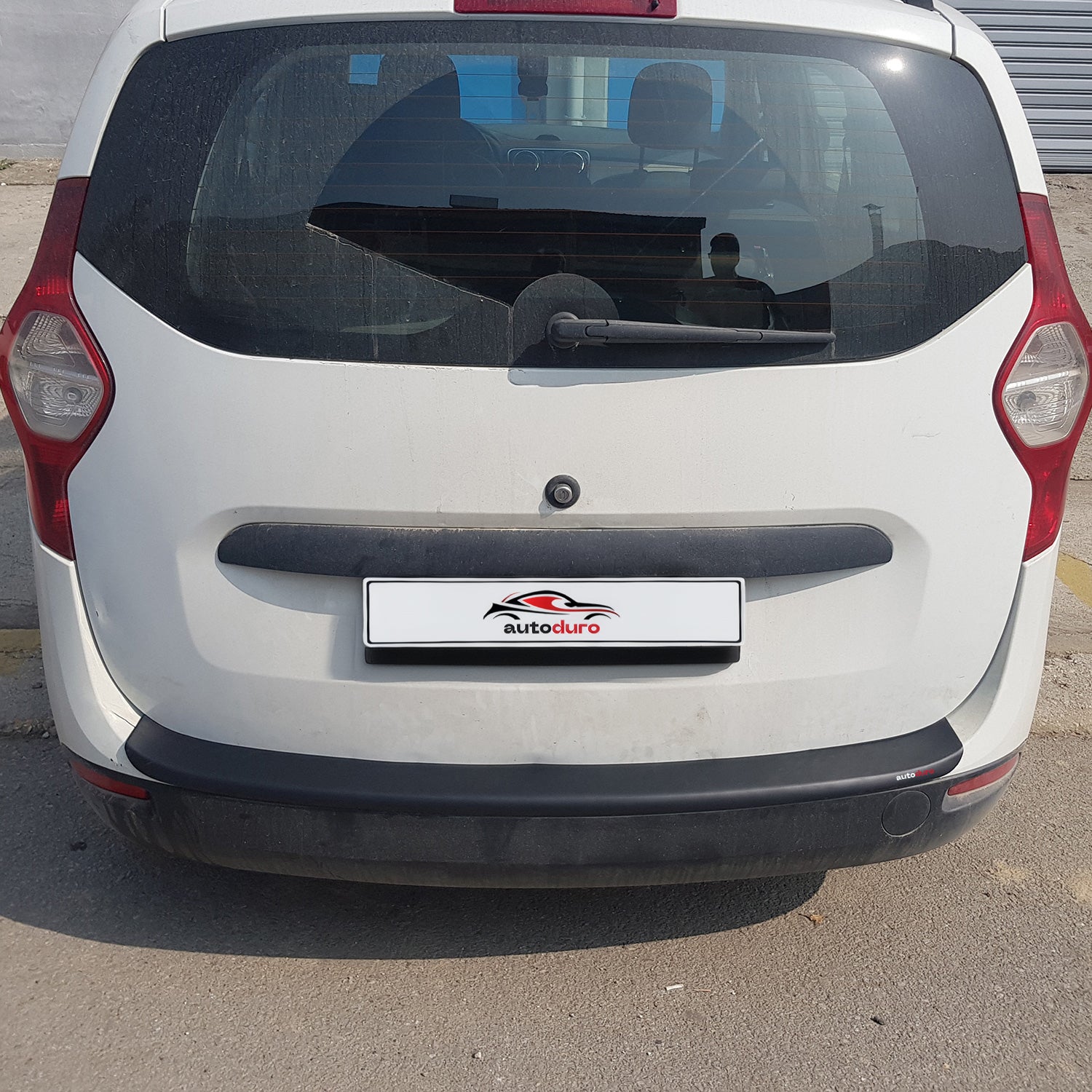 Autoduro Dacia Lodgy 2013 Onwards Rear Bumper Sill Protector Matt - 39210313-010500-20010402_4