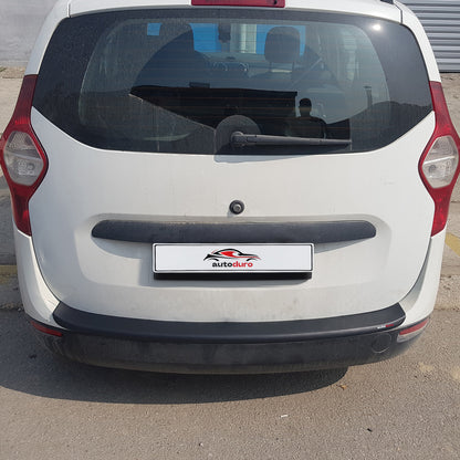 Autoduro Dacia Lodgy 2013 Onwards Rear Bumper Sill Protector Matt - 39210313-010500-20010402_4