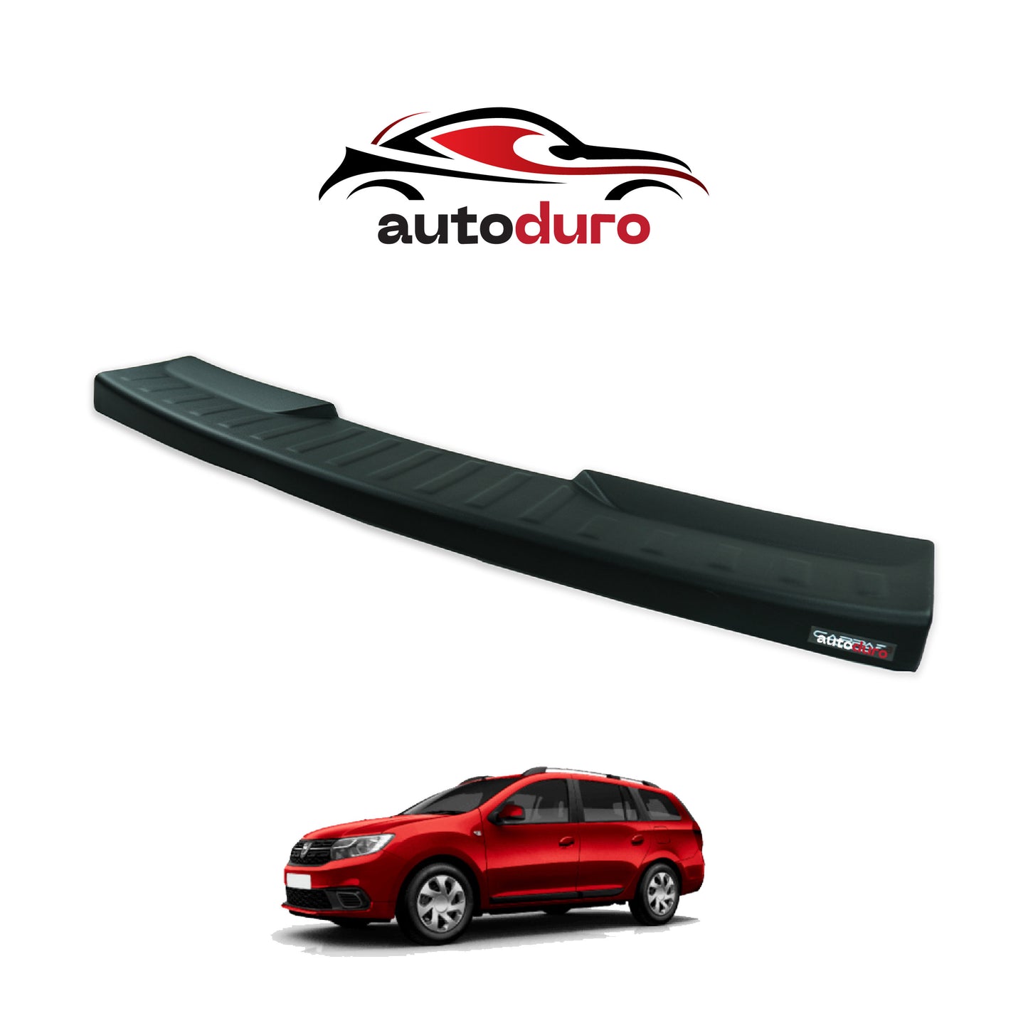 Autoduro Dacia Logan MCV 2013 - 2021 Rear Bumper Sill Protector Matt - 39210513-010500-20010402_2