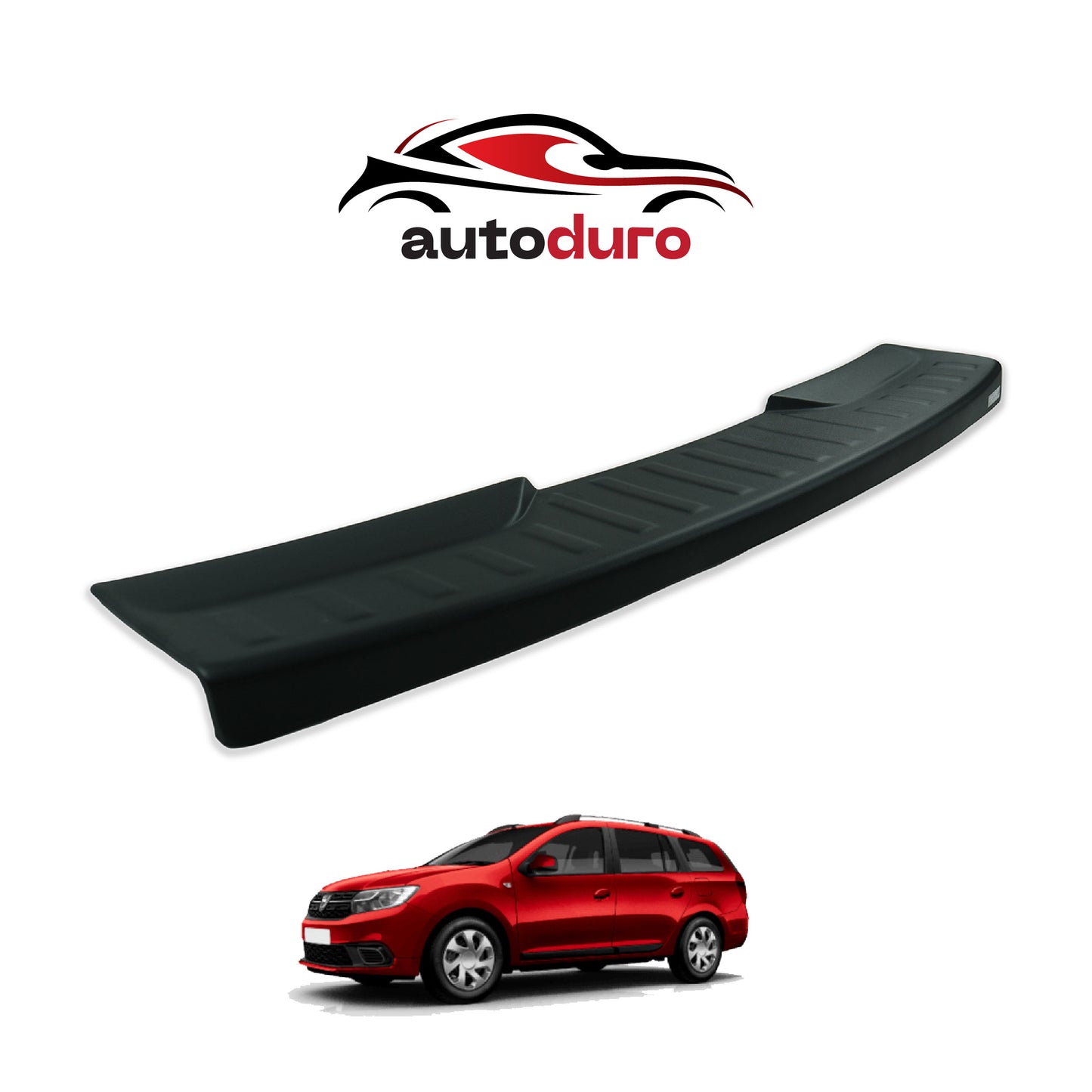 Autoduro Dacia Logan MCV 2013 - 2021 Rear Bumper Sill Protector Matt - 39210513-010500-20010402_3