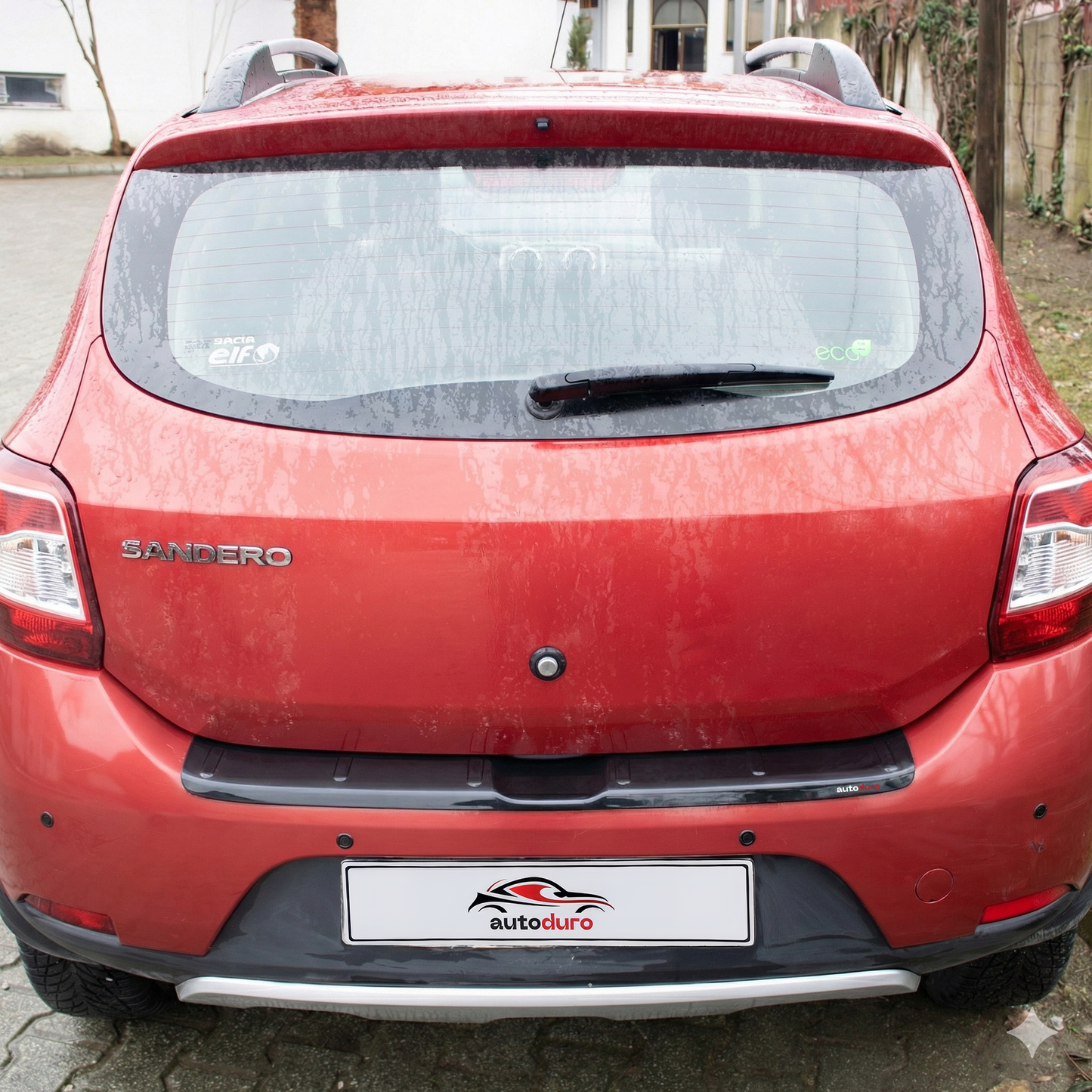Autoduro Dacia Sandero 2012 - 2020 Rear Bumper Sill Protector Gloss - 39210612-010500-20010101_6