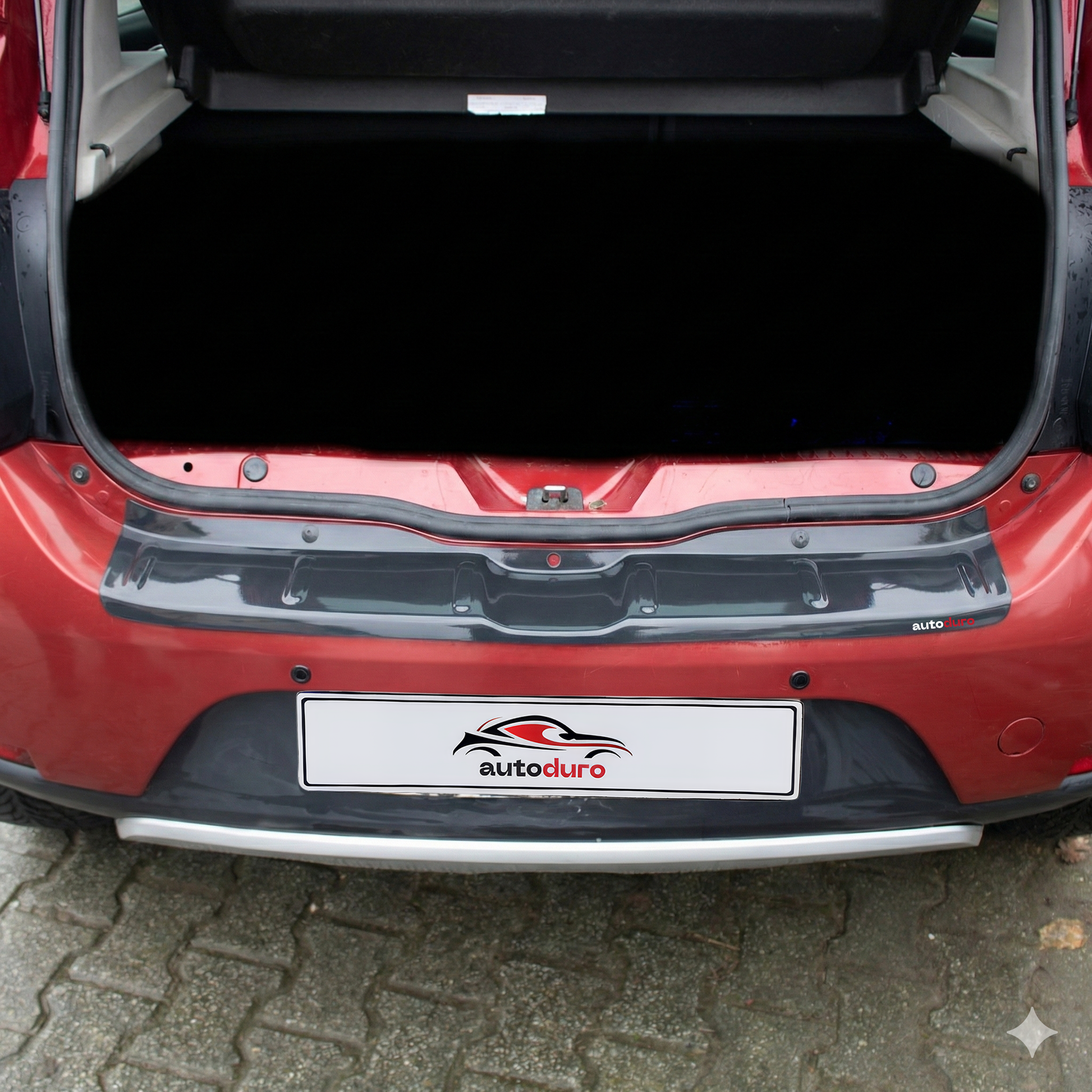Autoduro Dacia Sandero 2012 - 2020 Rear Bumper Sill Protector Gloss - 39210612-010500-20010101_7