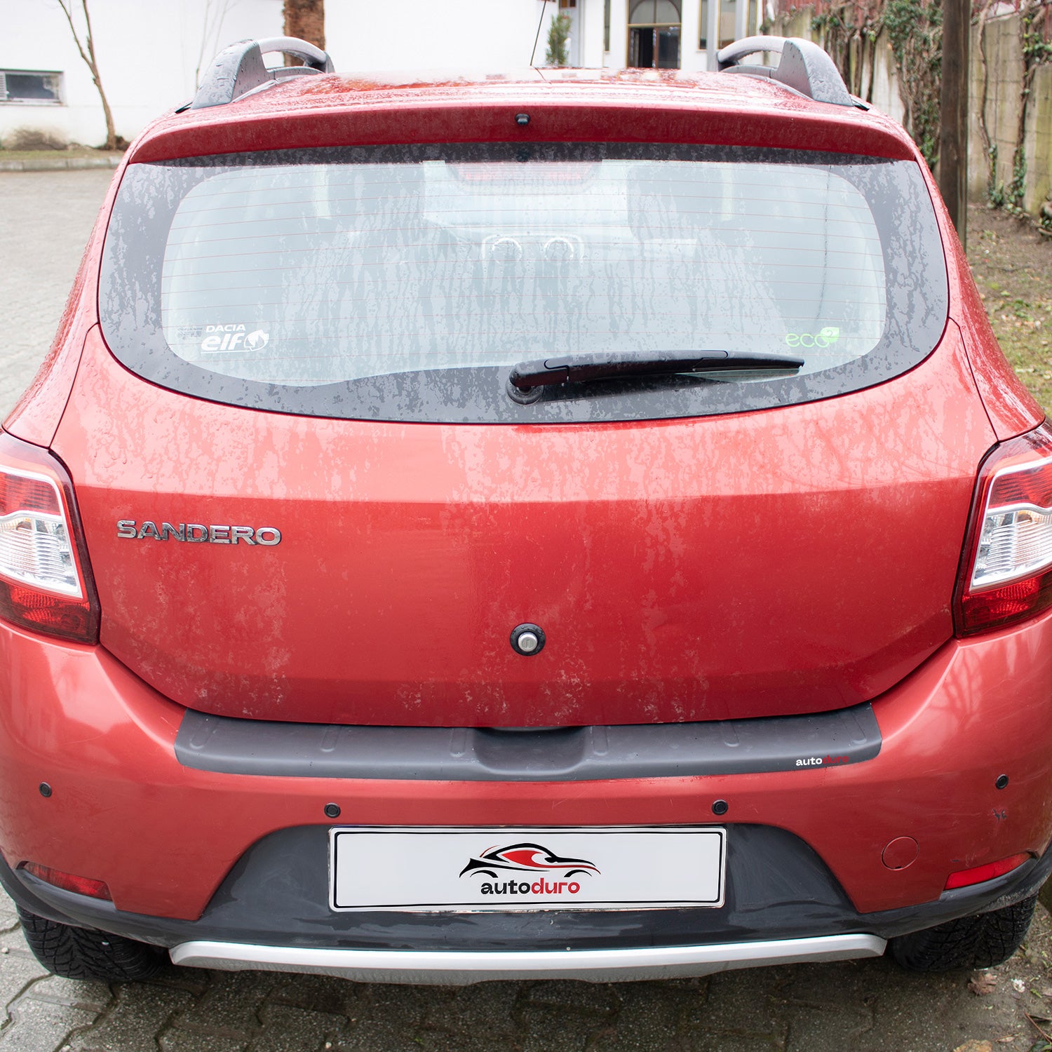 Autoduro Dacia Sandero 2012 - 2020 Rear Bumper Sill Protector Matt - 39210612-010500-20010402_4