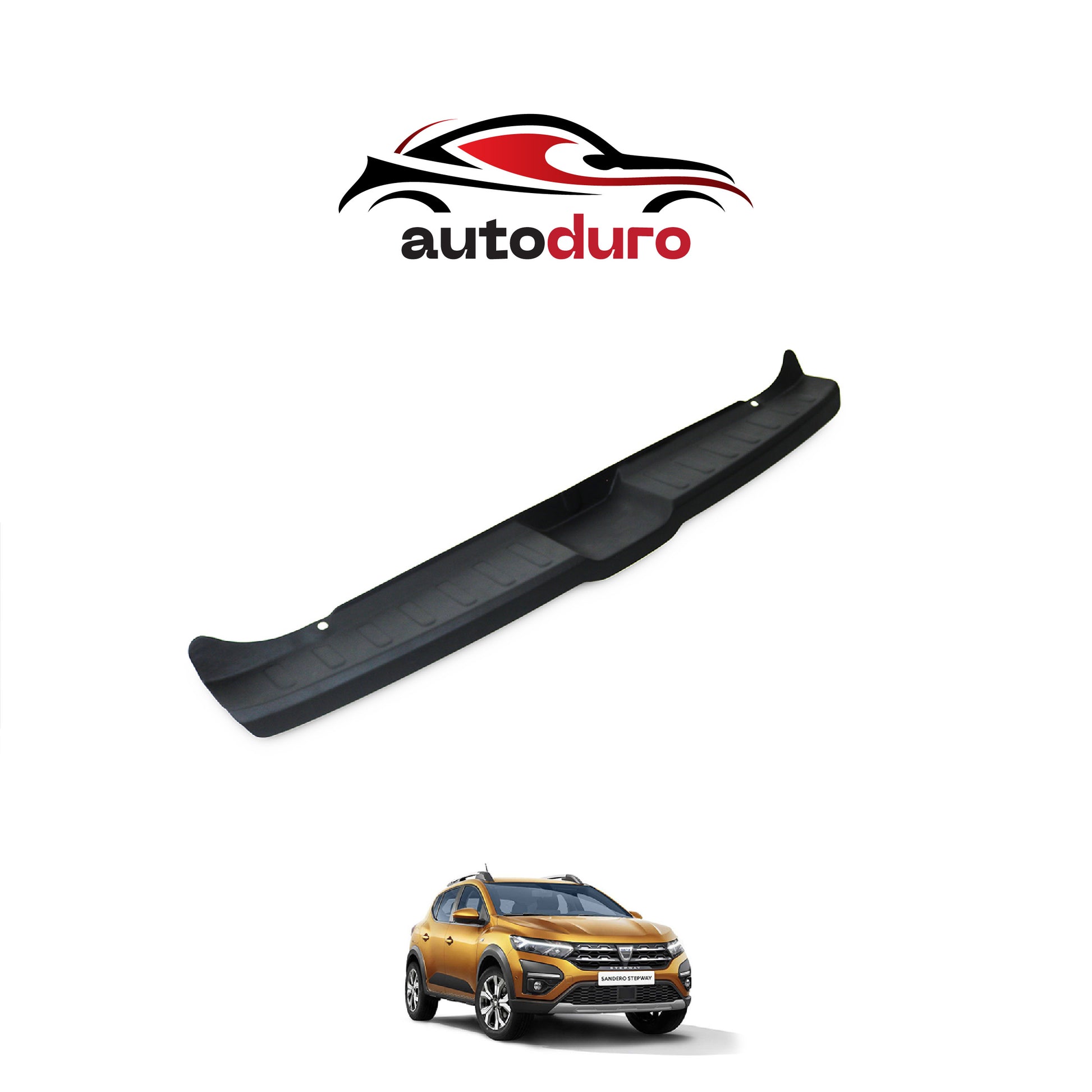 Autoduro Dacia Sandero 2021 Onwards Rear Bumper Sill Protector Matt - 39210621-010500-20010402_3