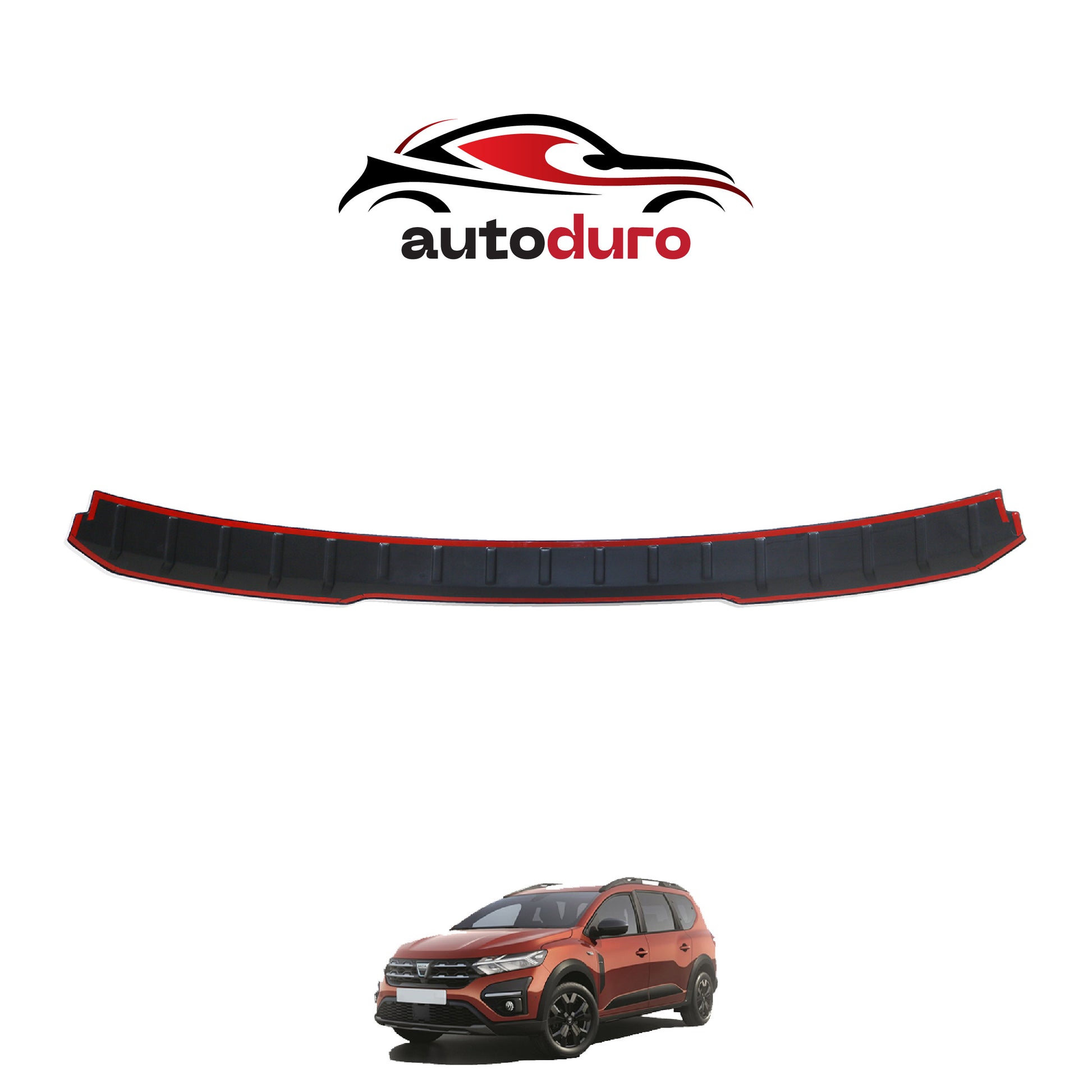 Autoduro Dacia Jogger 2022 Onwards Rear Bumper Sill Protector Gloss - 39210723-010500-20010101_5