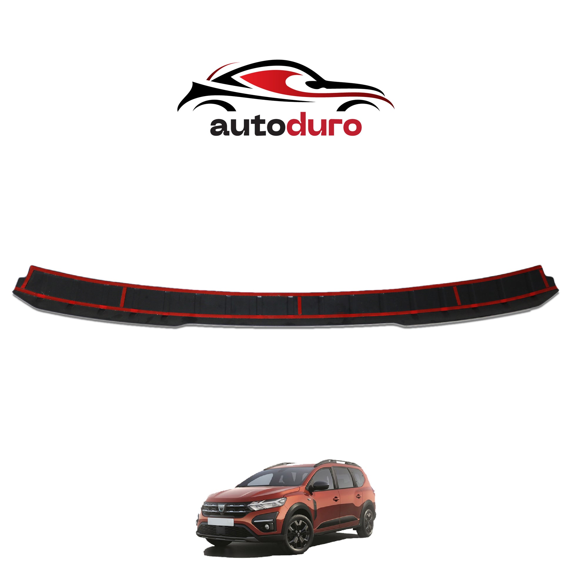 Autoduro Dacia Jogger 2022 Onwards Rear Bumper Sill Protector Matt - 39210723-010500-20010401_10
