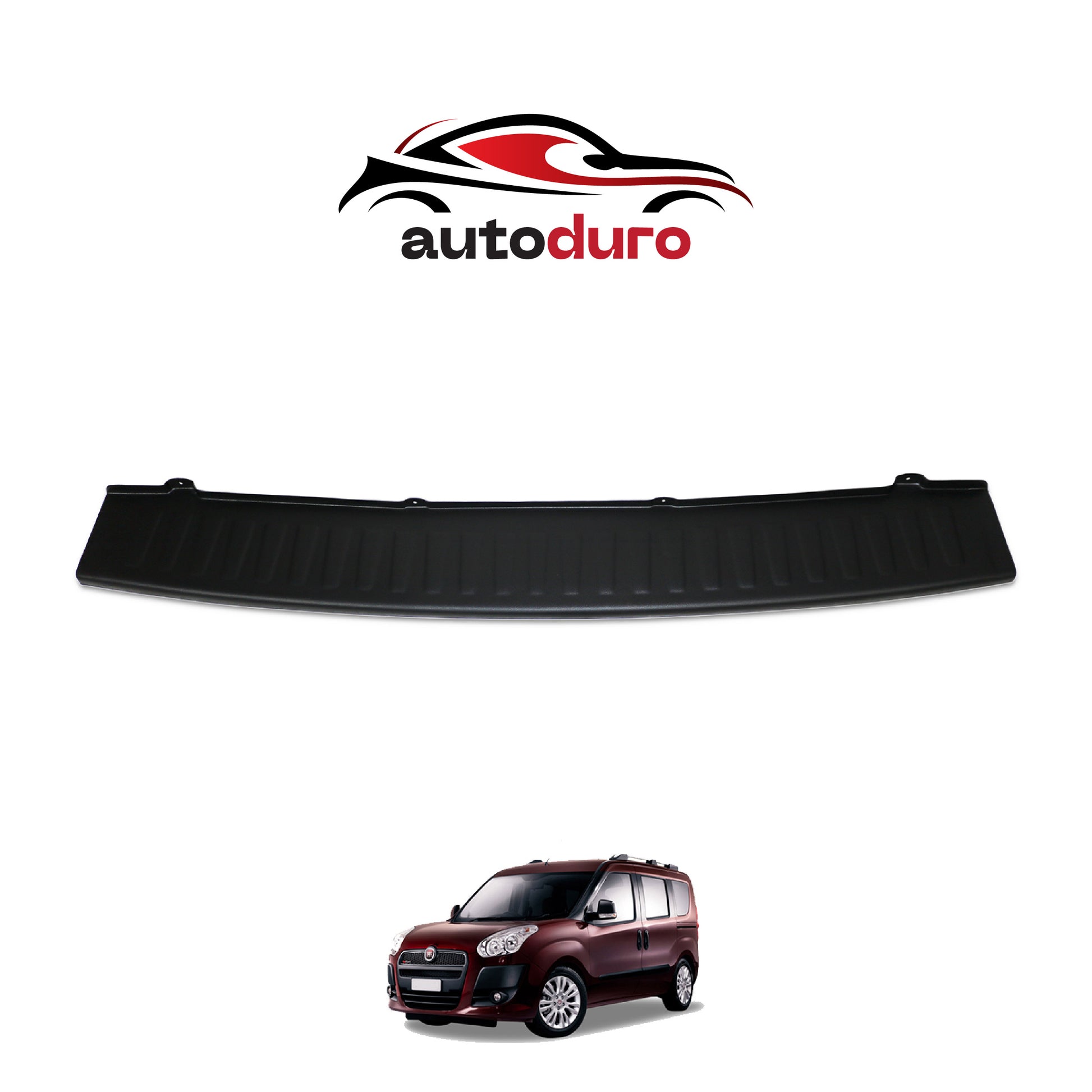 Autoduro Fiat Doblo 2010 - 2023 Rear Bumper Sill Protector Matt - 39290310-010500-20010402_1