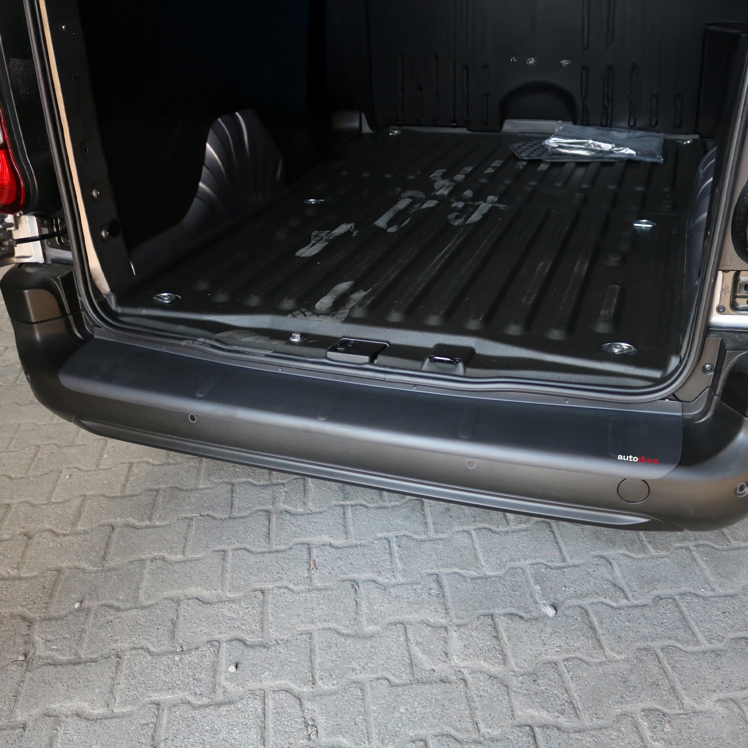 Autoduro Fiat Doblo 2010 - 2023 Rear Bumper Sill Protector Matt - 39290310-010500-20010402_13