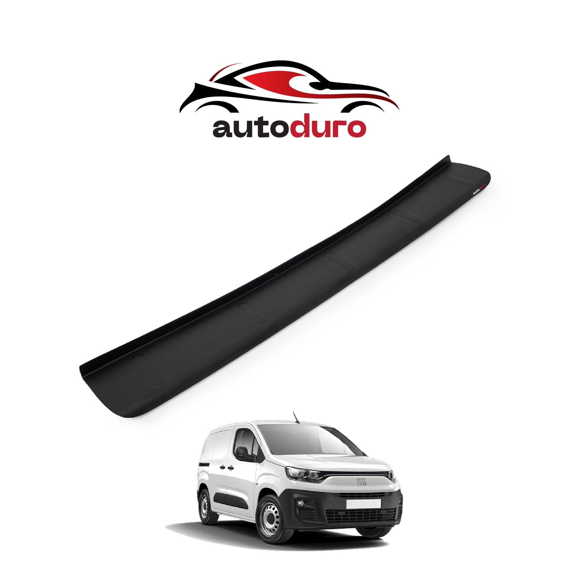 Autoduro Fiat Doblo 2010 - 2023 Rear Bumper Sill Protector Matt - 39290310-010500-20010402_9