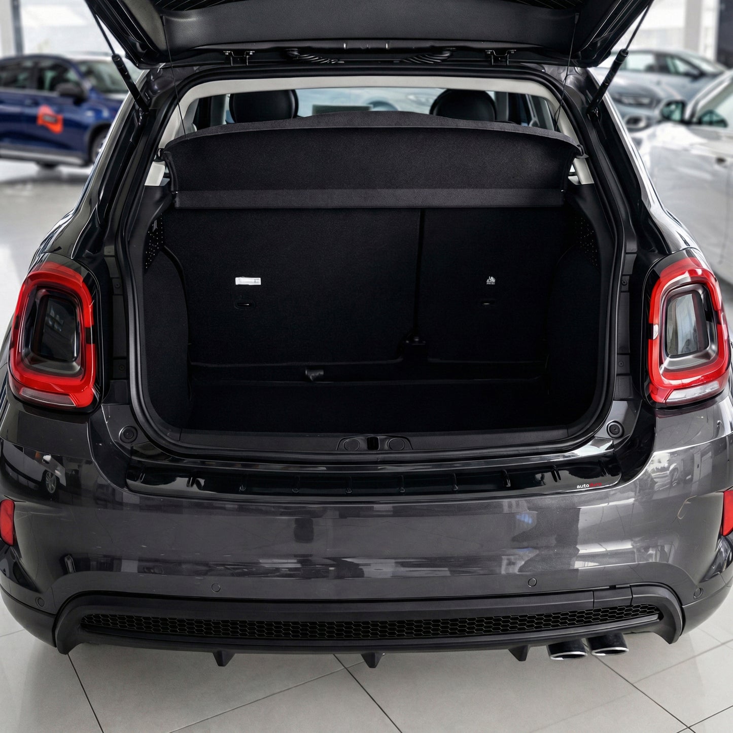 Autoduro Fiat 500X Sport 2020 Onwards Rear Bumper Sill Protector Matt - 39291820-010500-20010402_14