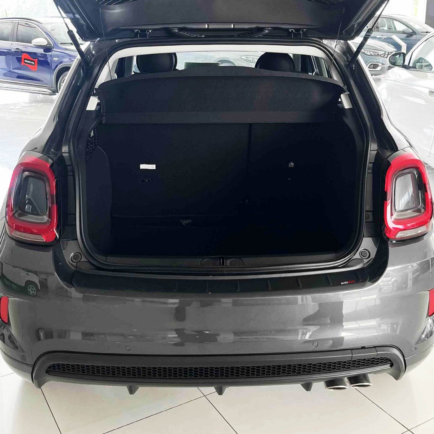 Autoduro Fiat 500X Sport 2020 Onwards Rear Bumper Sill Protector Matt - 39291820-010500-20010402_6