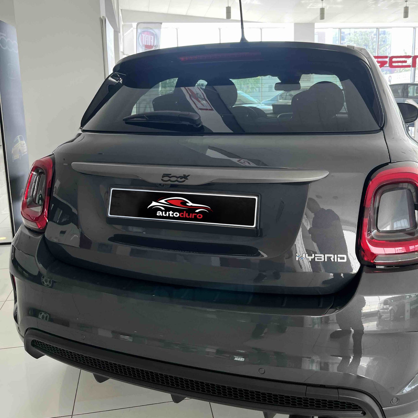 Autoduro Fiat 500X Sport 2020 Onwards Rear Bumper Sill Protector Matt - 39291820-010500-20010402_7