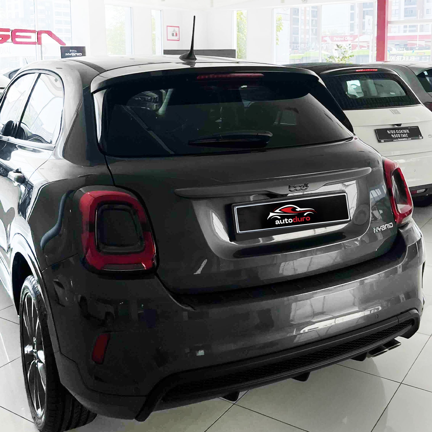 Autoduro Fiat 500X Sport 2020 Onwards Rear Bumper Sill Protector Matt - 39291820-010500-20010402_8