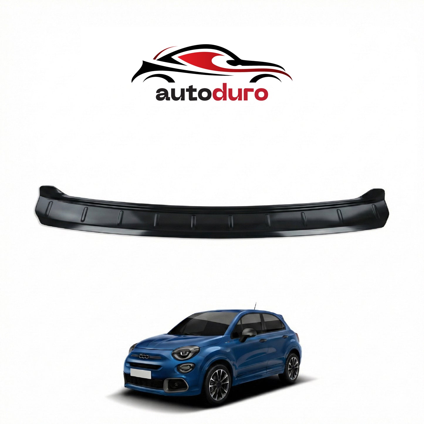 Autoduro Fiat 500X Sport 2020 Onwards Rear Bumper Sill Protector Matt - 39291820-010500-20010402_9