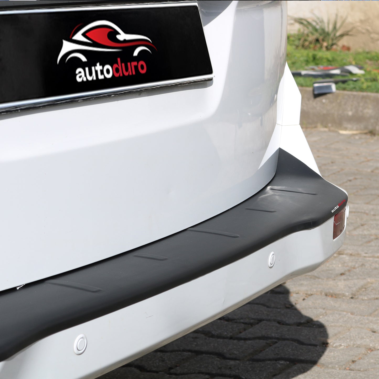 Autoduro Ford Courier 2014 - 2018 Rear Bumper Sill Protector Matt - 39300214-010500-20010402_10