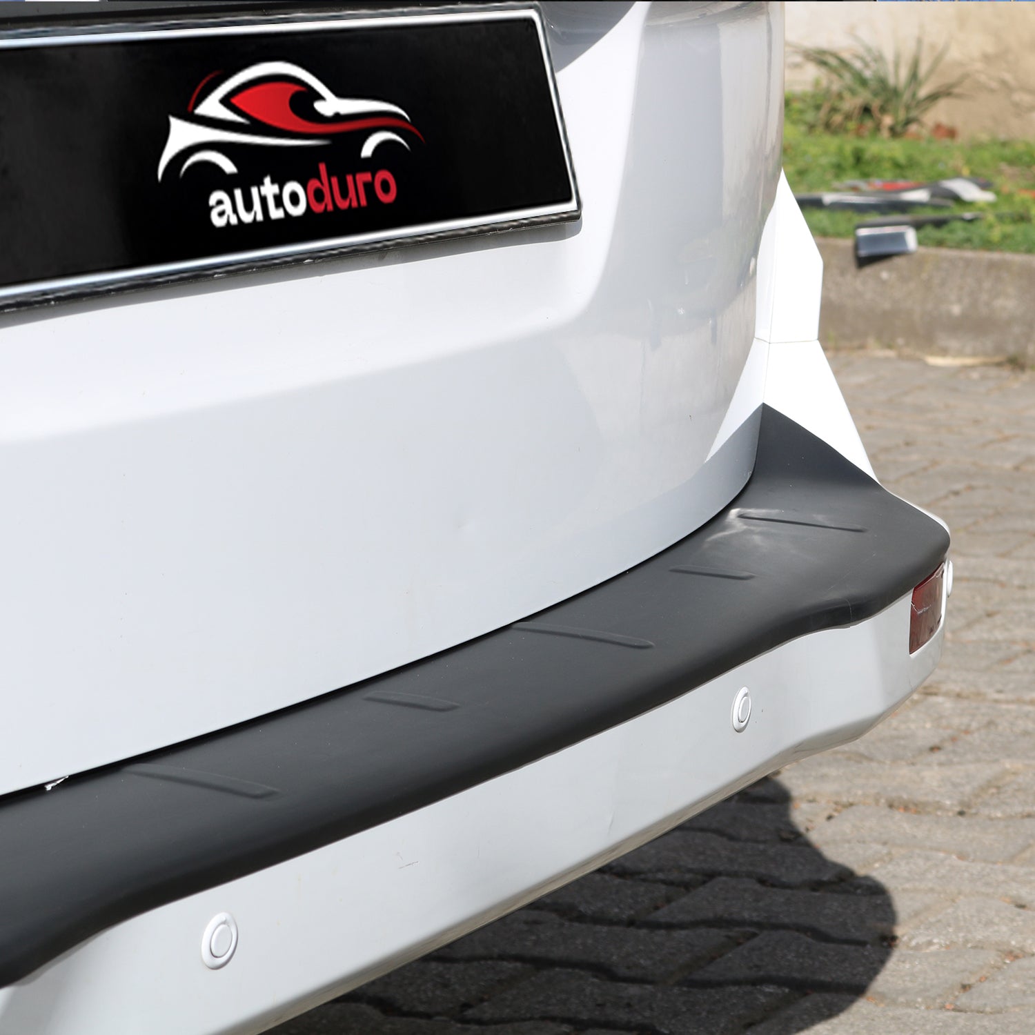 Autoduro Ford Courier 2014 - 2018 Rear Bumper Sill Protector Matt - 39300214-010500-20010402_21
