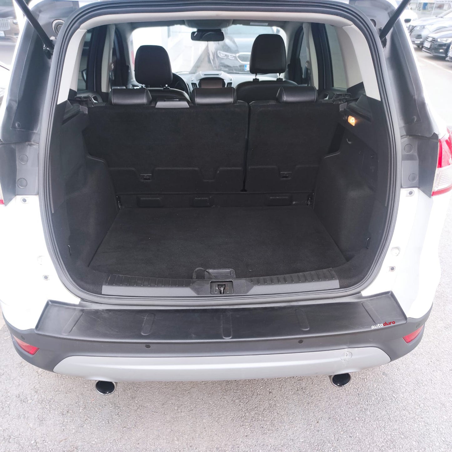Autoduro Ford Kuga 2013 - 2016 Rear Bumper Sill Protector Matt - 39300713-010500-20010402_13