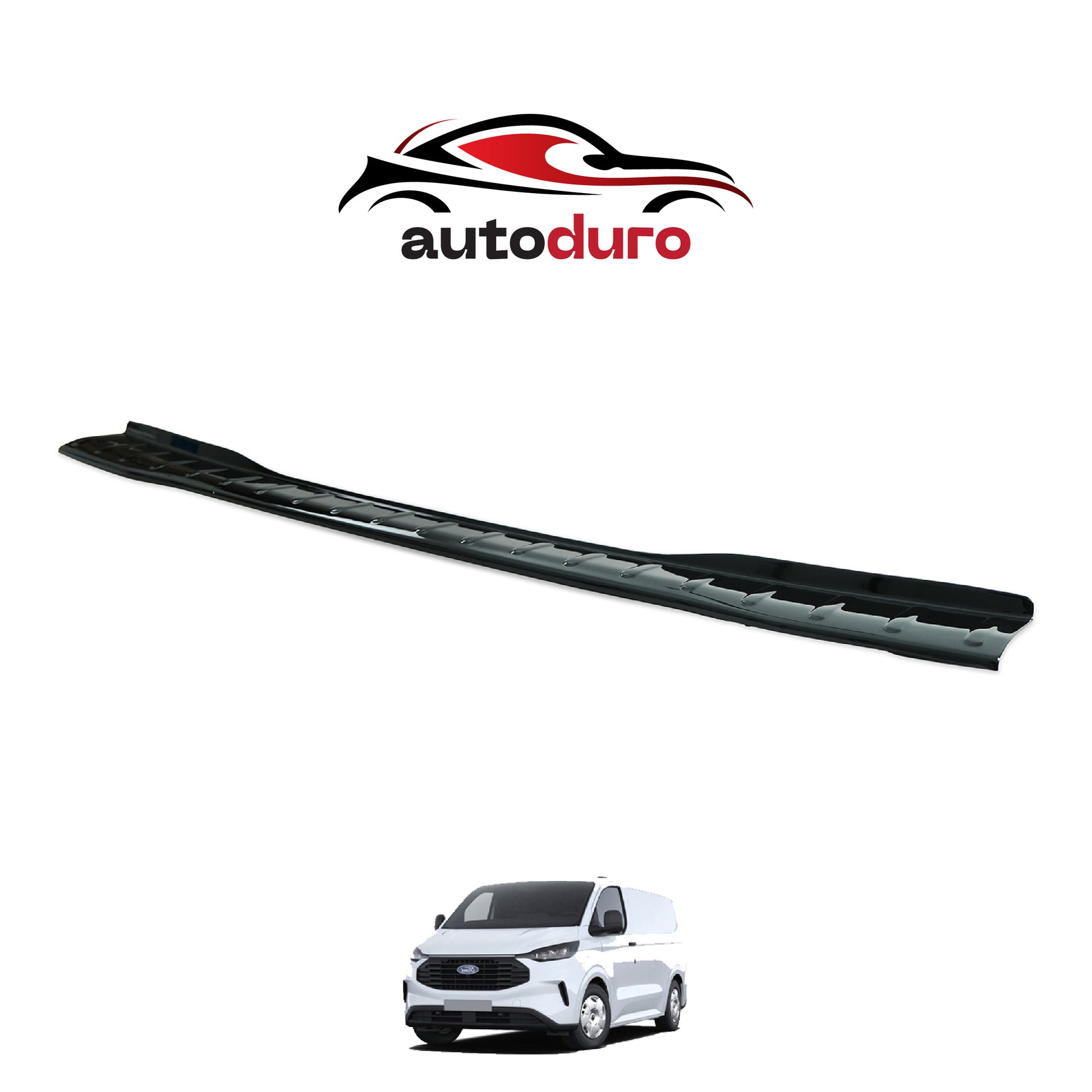 Autoduro Ford Custom 2023 Onwards Rear Bumper Sill Protector Gloss - 39301323-010500-20010101_2