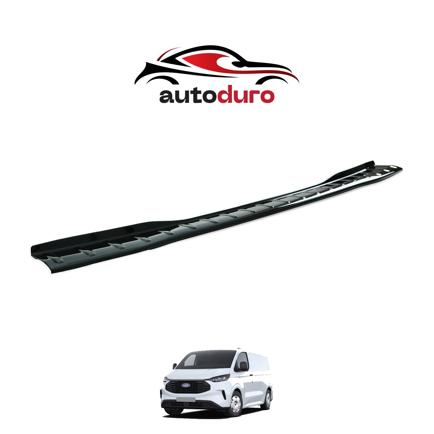 Autoduro Ford Custom 2023 Onwards Rear Bumper Sill Protector Gloss - 39301323-010500-20010101_3