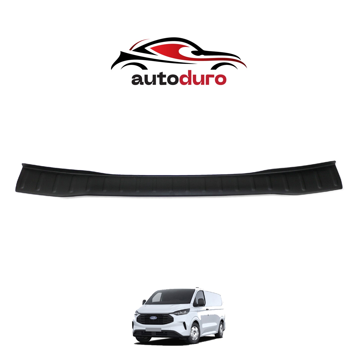 Autoduro Ford Custom 2023 Onwards Rear Bumper Sill Protector Matt - 39301323-010500-20010402_1