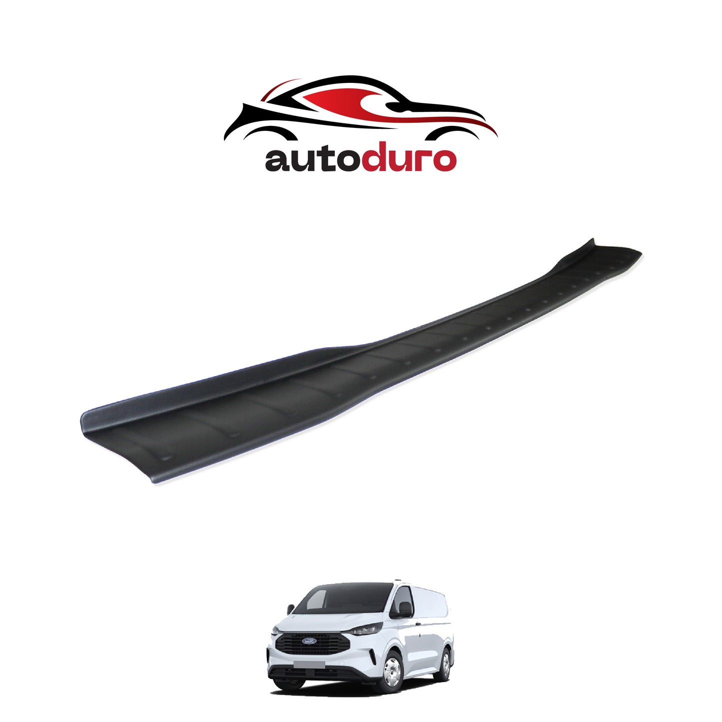 Autoduro Ford Custom 2023 Onwards Rear Bumper Sill Protector Matt - 39301323-010500-20010402_3