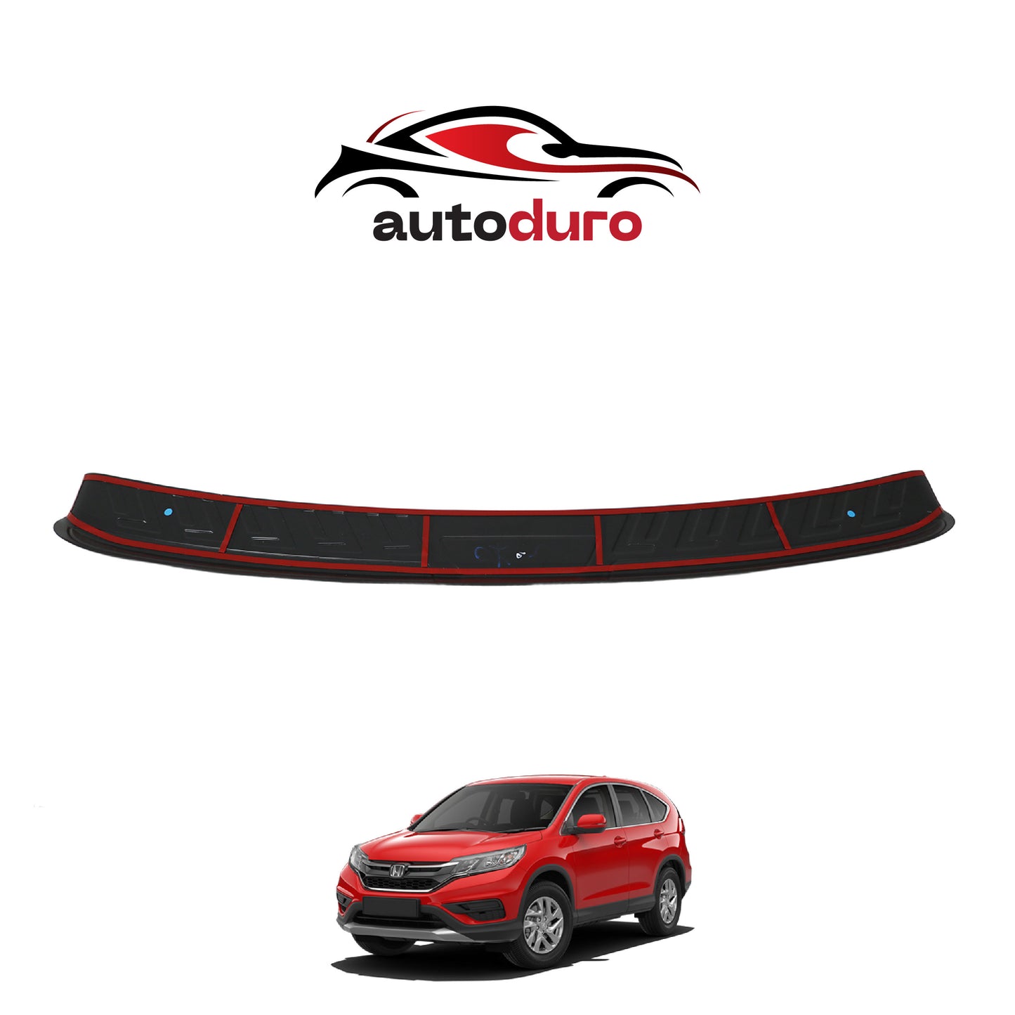 Autoduro Honda CR-V 2013 - 2018 Rear Bumper Sill Protector Gloss - 39340113-010500-20010101_5