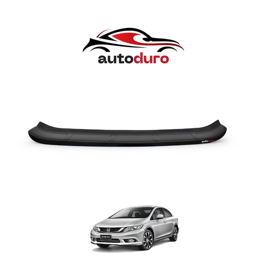 Autoduro Honda Civic 2012 - 2015 Rear Bumper Sill Protector Gloss - 39340212-010500-20010101_1