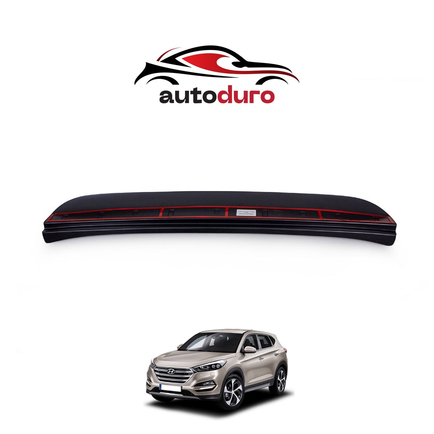 Autoduro Hyundai Tucson 2016 - 2018 Rear Bumper Sill Protector Matt - 39360816-010500-20010402_2