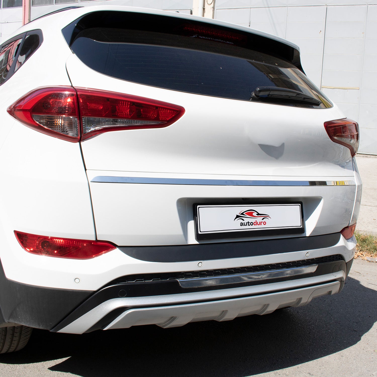 Autoduro Hyundai Tucson 2016 - 2018 Rear Bumper Sill Protector Matt - 39360816-010500-20010402_4
