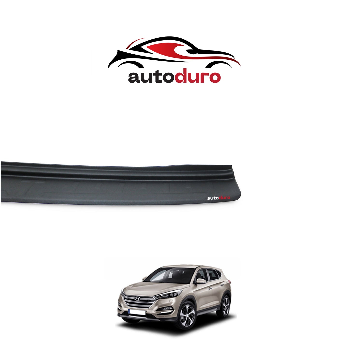 Autoduro Hyundai Tucson 2018 - 2020 Rear Bumper Sill Protector Matt - 39360818-010500-20010402_2