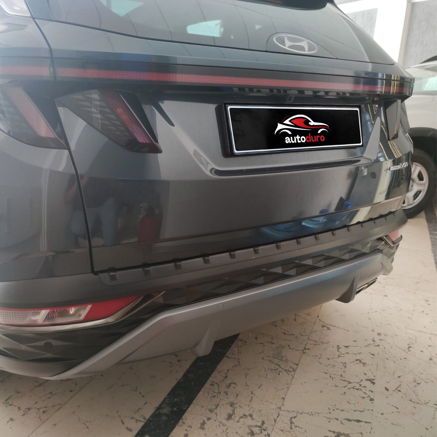 Autoduro Hyundai Tucson 2021 Onwards Rear Bumper Sill Protector Matt - 39360821-010500-20010402_8
