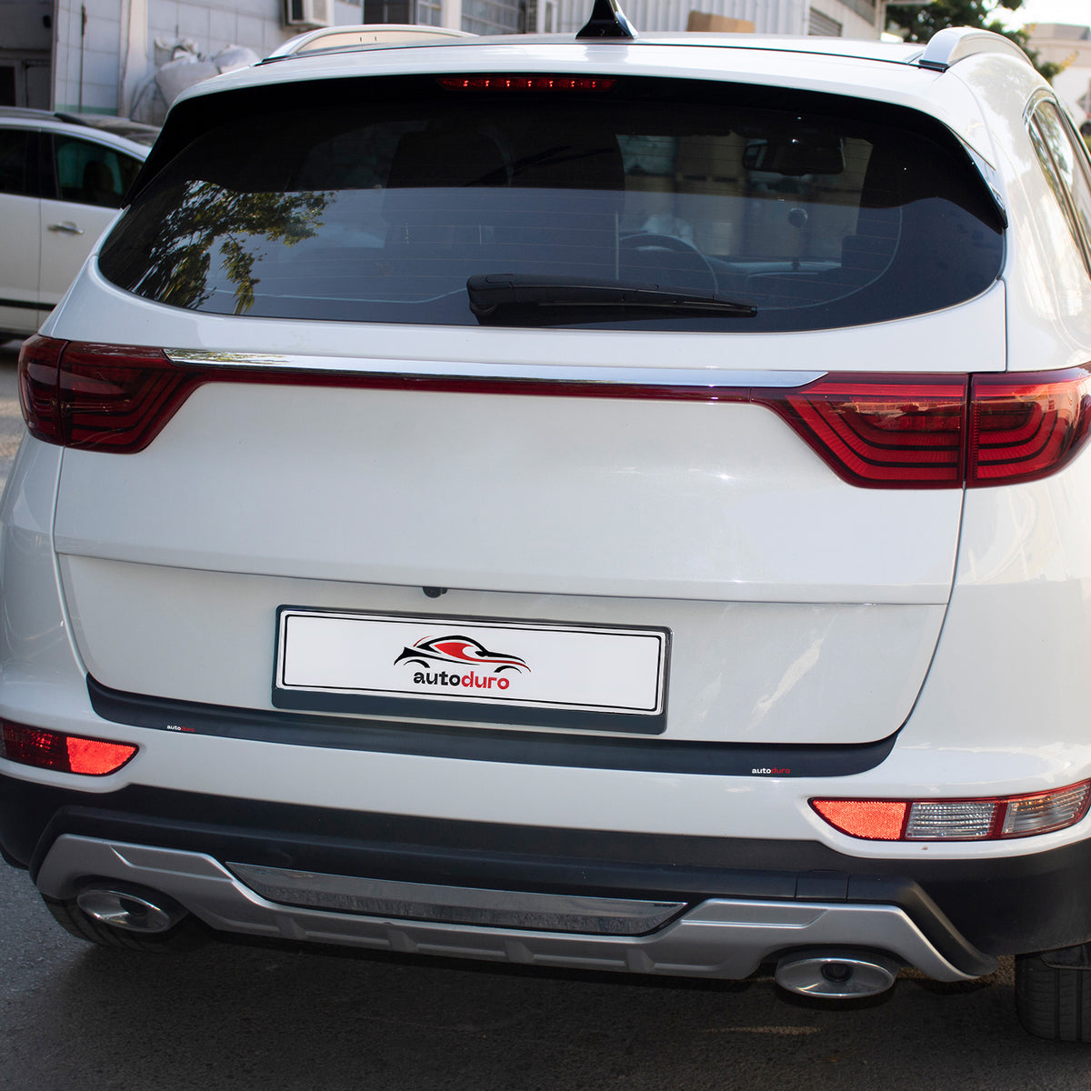 Autoduro Kia Sportage 2016 - 2019 Rear Bumper Sill Protector Matt - 39430516-010500-20010402_4