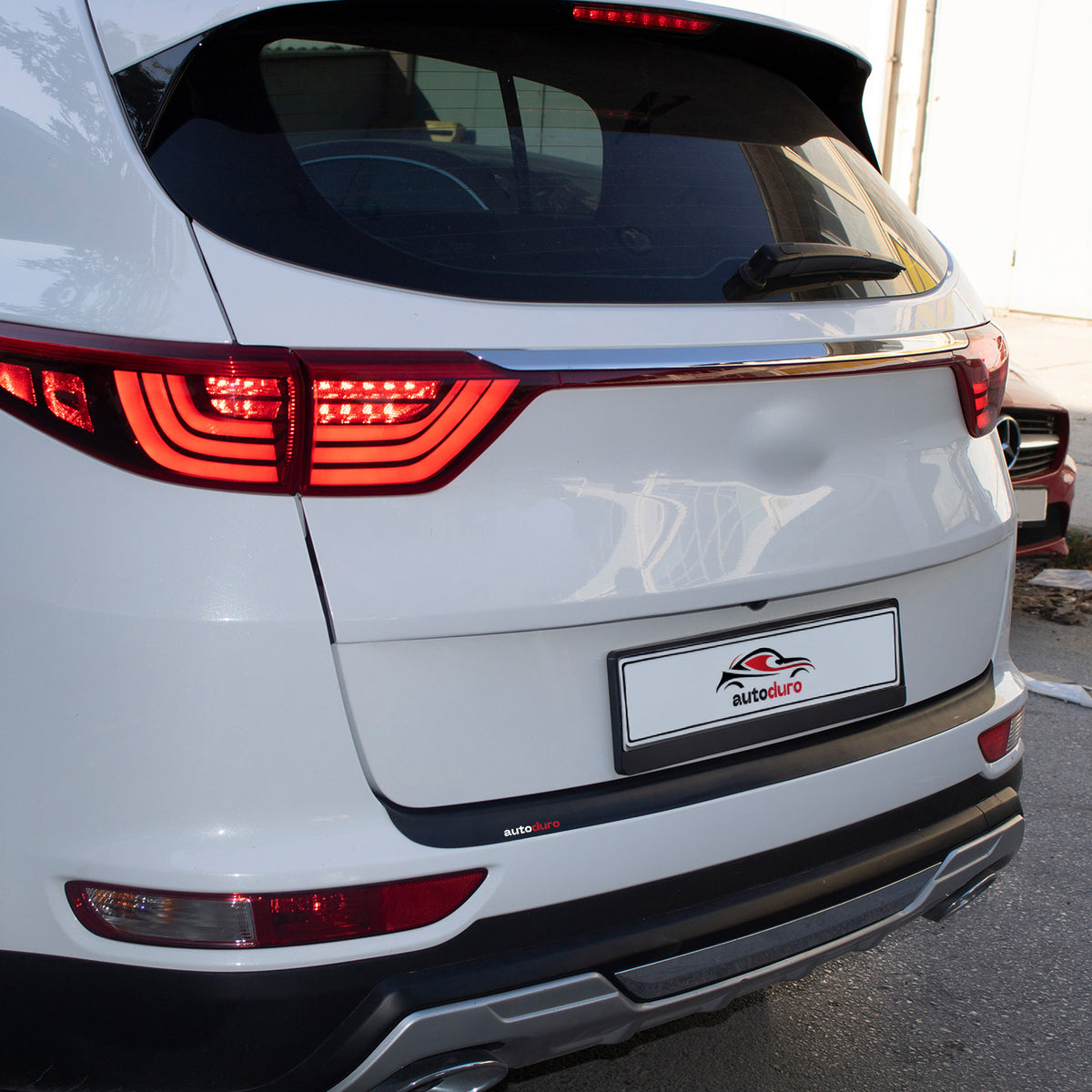 Autoduro Kia Sportage 2016 - 2019 Rear Bumper Sill Protector Matt - 39430516-010500-20010402_5