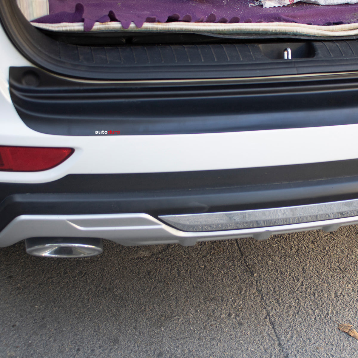 Autoduro Kia Sportage 2016 - 2019 Rear Bumper Sill Protector Matt - 39430516-010500-20010402_7