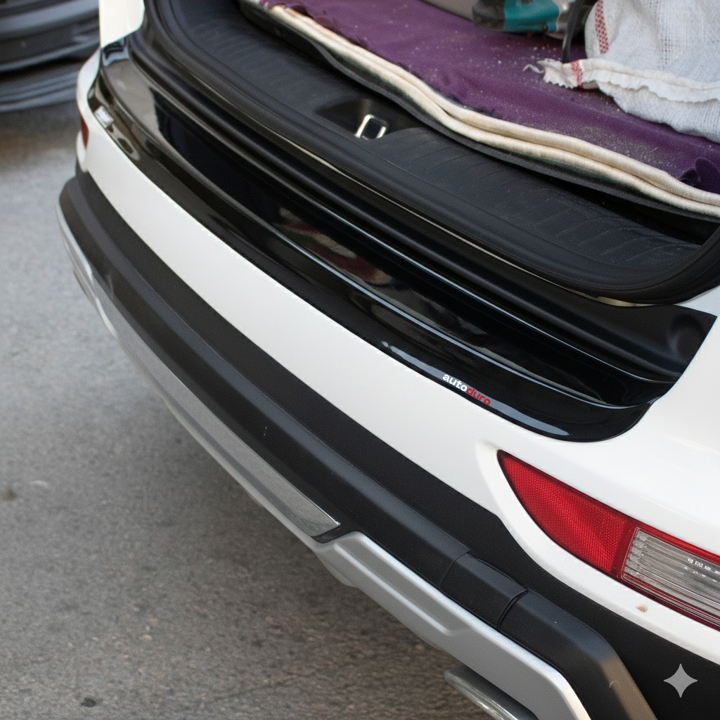 Autoduro Kia Sportage 2019 - 2021 Rear Bumper Sill Protector Gloss - 39430518-010500-20010101_5